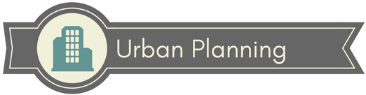 Urban planning icon of building