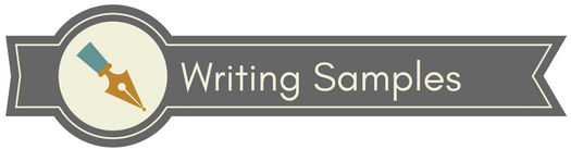 Writing samples icon of pen